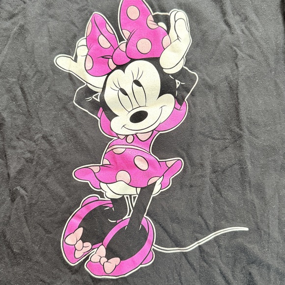 Disney Minnie Mouse Black fitted tee - Picture 2 of 5
